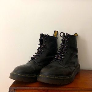 Vintage worn doc martens